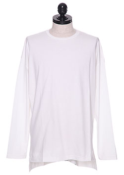 DROP SHOULDER LONG-SLEEVE T-SHIRT