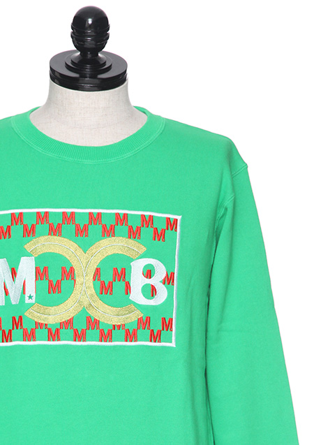 M BAGARCH WASHED EMBROIDERY SWEAT SHIRTS ( M×BGHB )