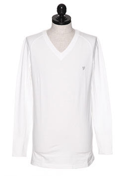 AKM MIDDLE V-NECK LONG SLEEVE