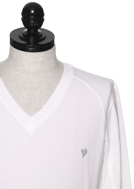 AKM MIDDLE V-NECK LONG SLEEVE