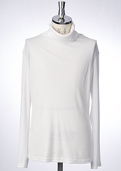 1PIU1UGUALE3 DUALWARM RIB JERSEY L/S LOOSE TURTLE