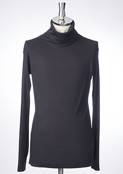 1PIU1UGUALE3 DUALWARM RIB JERSEY L/S LOOSE TURTLE