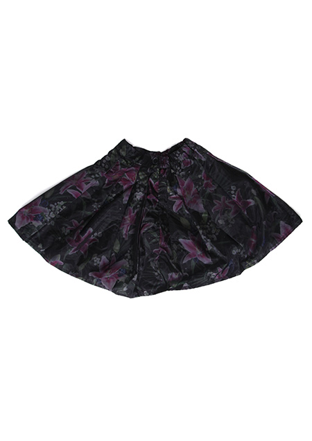 JOYRICH OPTICAL GARDEN PLEATS SKIRT