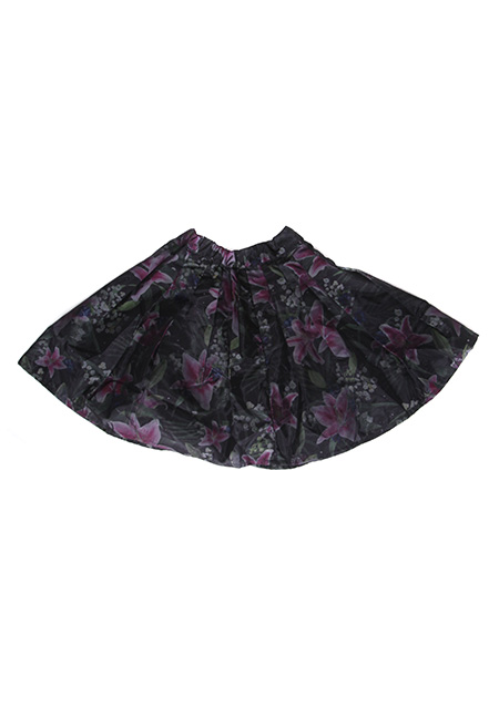 JOYRICH OPTICAL GARDEN PLEATS SKIRT