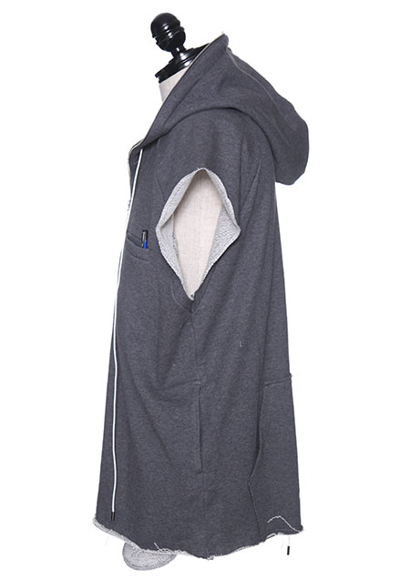 LUCIOLE_JEAN PIERRE LJP DOUBLESIDE HOODIE (KANJI)