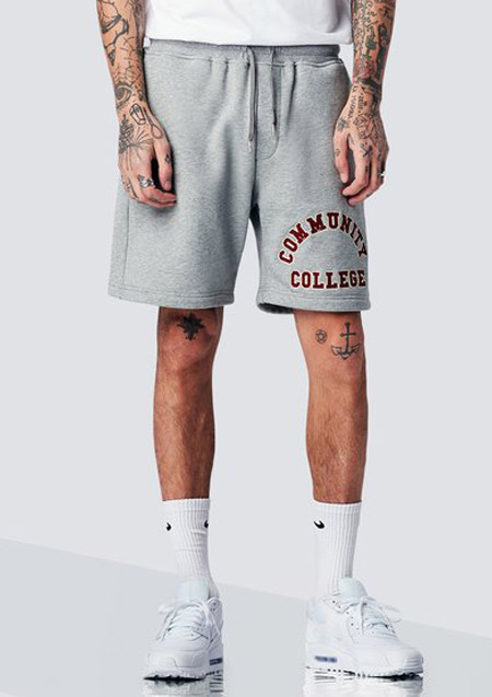 STAMPD COLLEGIATE SWEAT SHORT