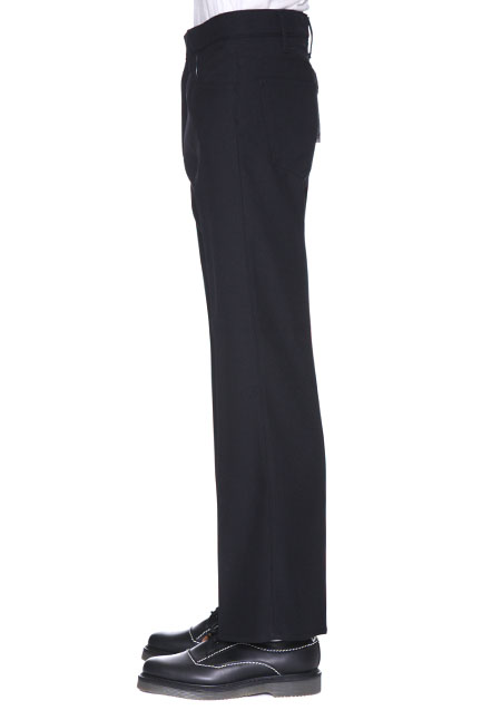 TWILL BELL BOTTOM TROUSERS