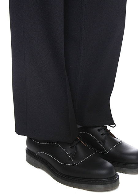 TWILL BELL BOTTOM TROUSERS