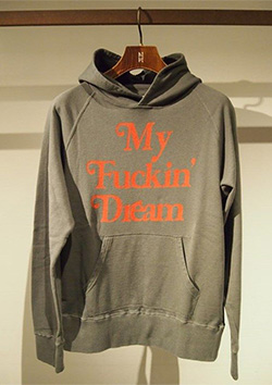 WASHED PULL OVER PARKA (My Fuckin' Dream 18AW)