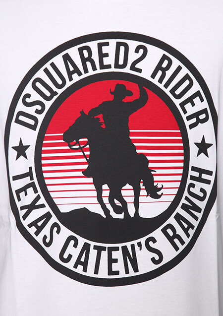 DSQUARED2 TEXAS CATENS RANCH T-SHIRT