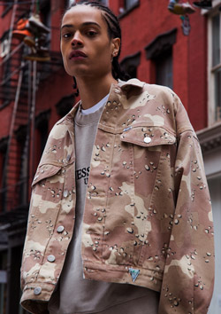 GUESS ORIGINALS DESERT CAMO JACKET