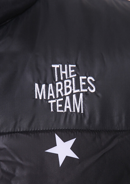 MARBLES STARS PUFFY VEST