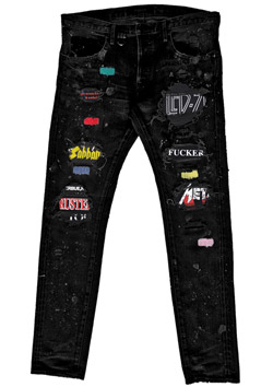 NEW SKINNY "ROCKSTAR" 2ND - CUSTOM NO.2