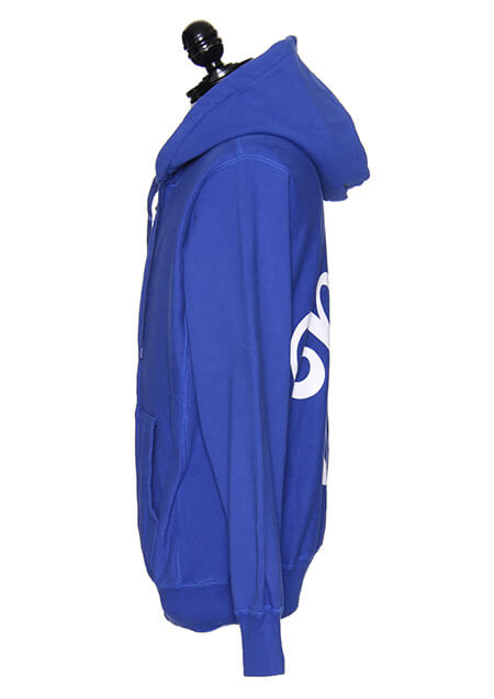 HQ JUMBO NEO-LOGO ZIP HOODIE