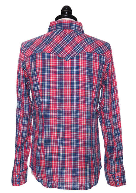 L/SL DOUBLE GAUZE CHECK SHIRTS