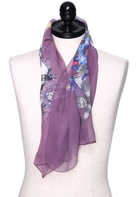 DIET BUTCHER SLIM SKIN SILK SCARF