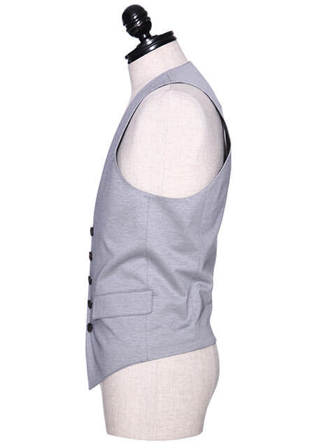 COMPACT COTTON JERSEY GILLET