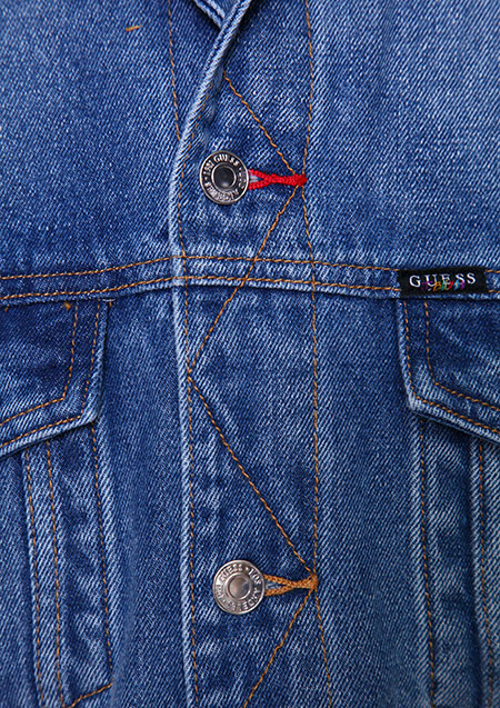 GUESS ORIGINALS JBALVIN OVSZ DNM JKT