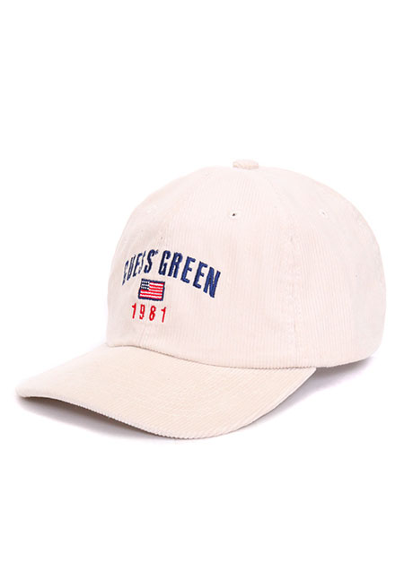 GUESS GREEN 1981 CORDUROY CAP