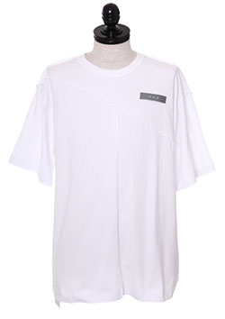 GEO RECONSTRUCTED LABEL T-SHIRT