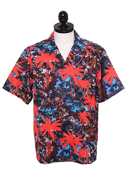 PALM TREE TRANSFER OPEN COLOR SHIRTS