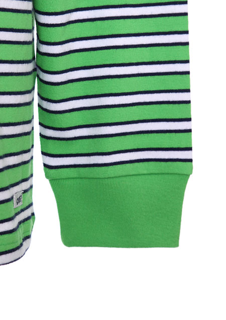 GUESS ORIGINALS LIME BORDER LS TEE