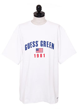 GUESS GREEN 1981 TEE