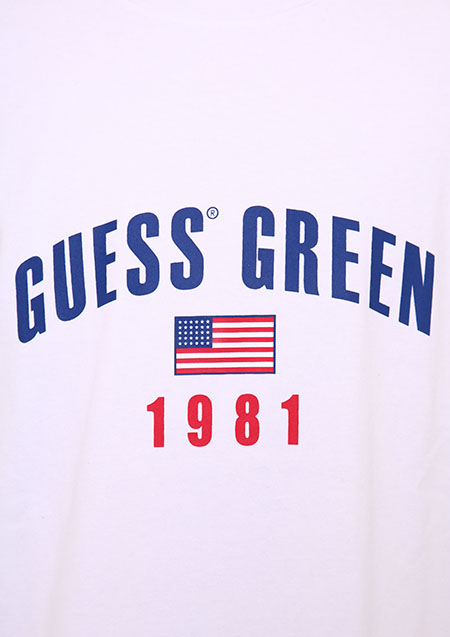 GUESS GREEN 1981 TEE