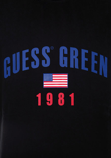 GUESS GREEN 1981 TEE