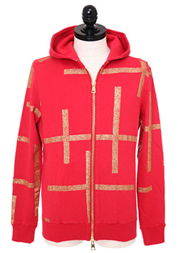x 誉田屋源兵衛 YABUREKOUSI SWEAT PARKA