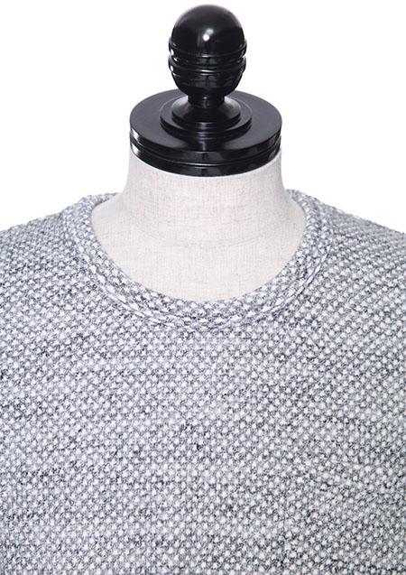 SEVESKIG LONG SLEEB WAFFLE T | 004GREY