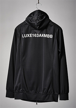 PHOSPHORESCENT ZIP UP PARKA LUXE163AKMBB LOGO