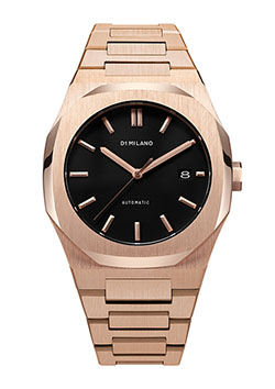 D1 MILANO P701 AUTOMATIC WATCH ROSE GOLD CASE WITH ROSE GOLD BRACELET