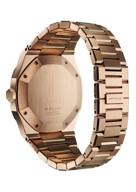 D1 MILANO P701 AUTOMATIC WATCH ROSE GOLD CASE WITH ROSE GOLD BRACELET