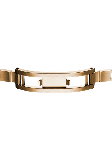 ULTRA THIN GOLD CASE WITH GOLD BRACELET