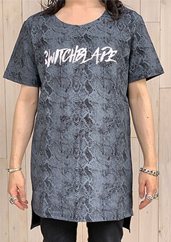 SNAKESKIN PATTERN TEE