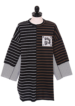 CHAOS OVERSIZE T-SHIRTS BORDER