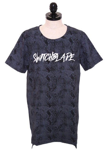 SNAKESKIN PATTERN TEE