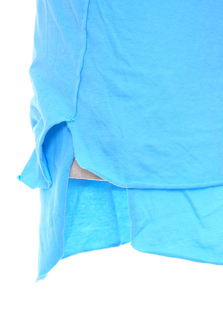 SWEET JERSEY TWO LAYERED V-NECK TEE