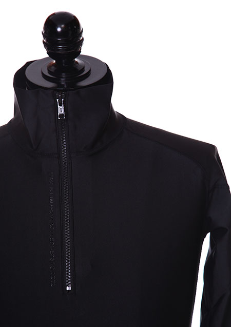 AKM LUXE163　HIGH NECK ZIP UNDERSHIRT