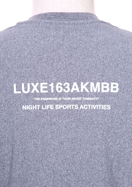 AKM LUXE163　PHOSPHORESCENT LONG SLEEVE TEE