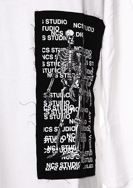 NOT COMMON SENSE FUCK NUTS LAYERED L/S TEE