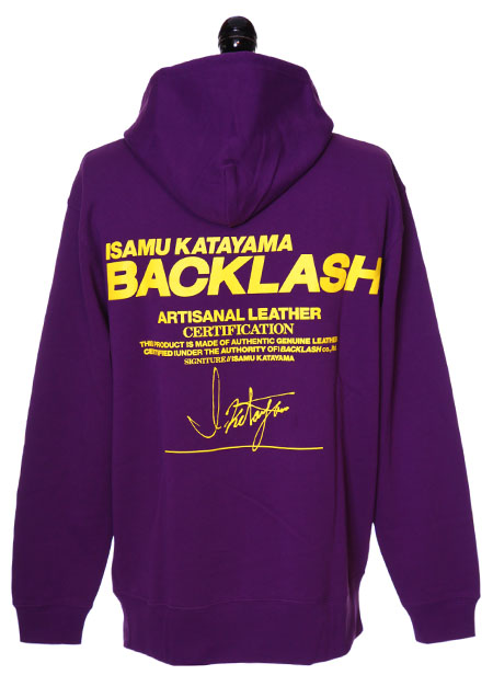 SWEAT HOODIE (ISAMU KUTAYAMA BACKLASH x M)