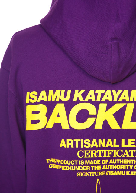 SWEAT HOODIE (ISAMU KUTAYAMA BACKLASH x M)