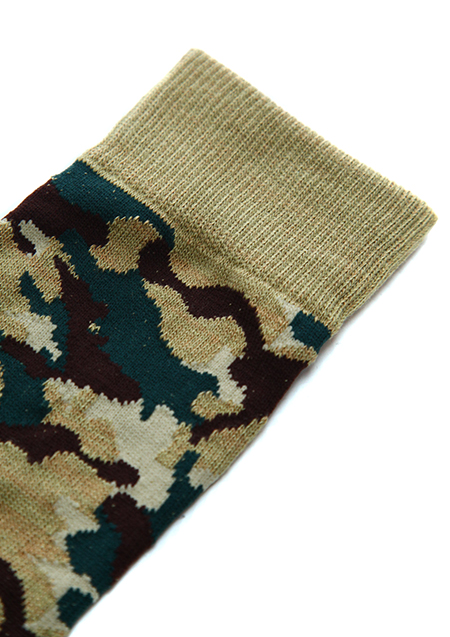 breeze bronze 迷彩厚底スポーツソックス