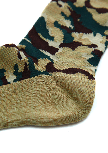 breeze bronze 迷彩厚底スポーツソックス