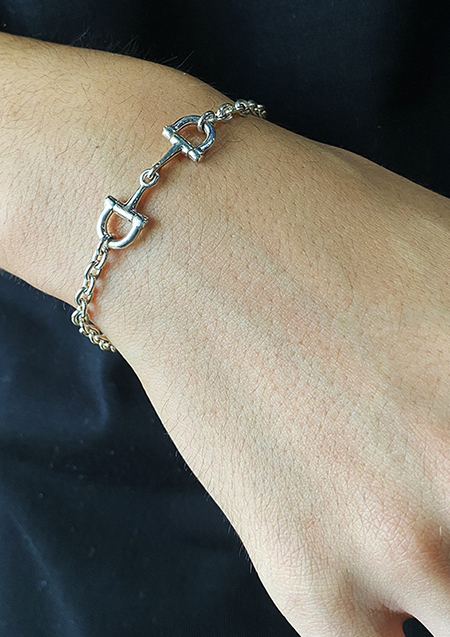 BR1270 BIT CHAIN BRACELET