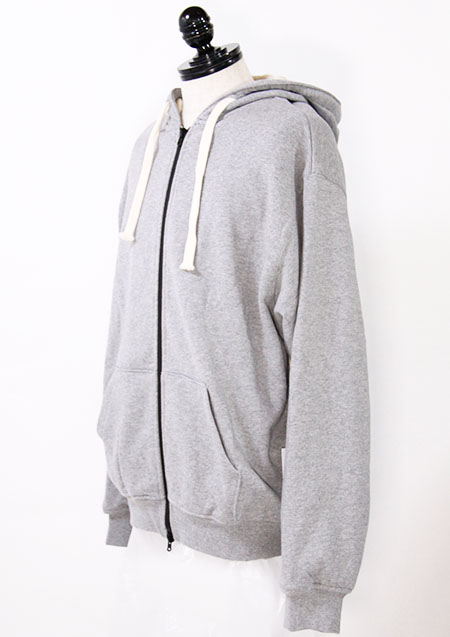 FOG ESSENTIALS THERMAL FULL-ZIP HOODIE - H.GREY