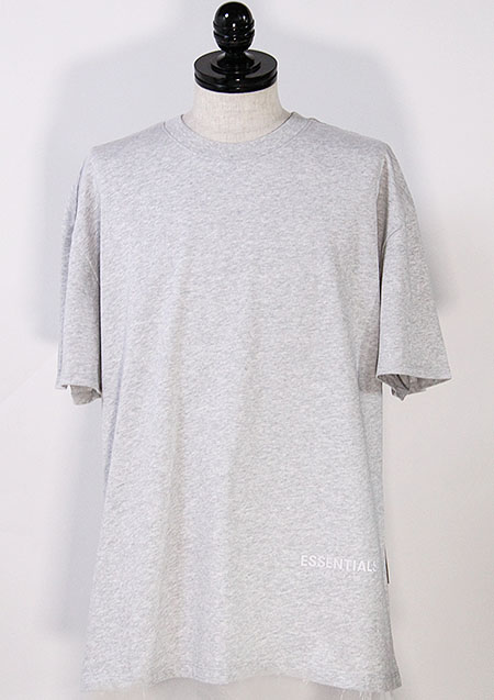 FOG ESSENTIALS  LA LIMITED RIFLECTOR LOGO SS TEE - L/H.GREY