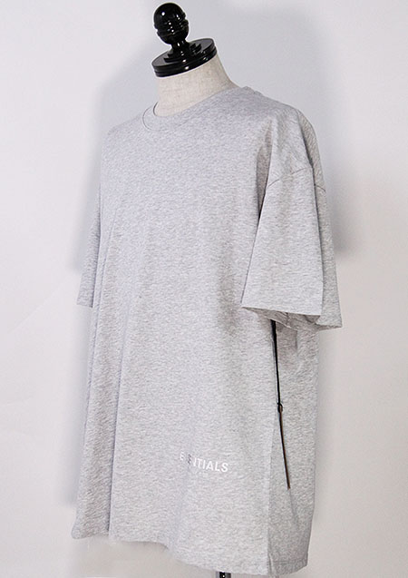 FOG ESSENTIALS  LA LIMITED RIFLECTOR LOGO SS TEE - L/H.GREY